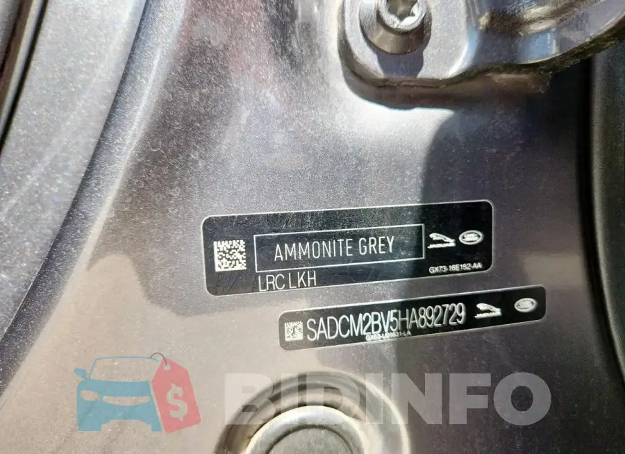 SADCM2BV5HA892729 Photo# 12
