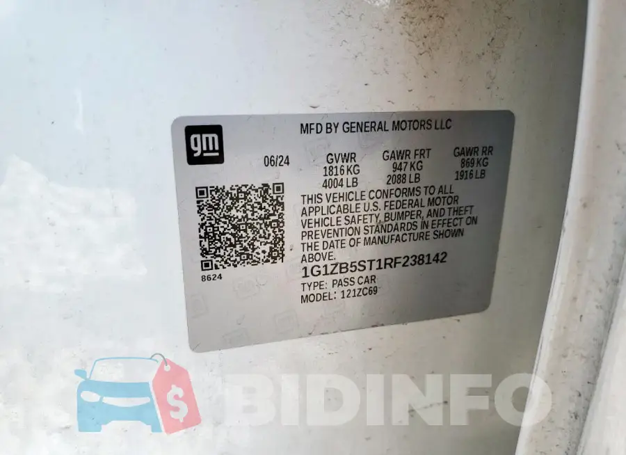 1G1ZB5ST1RF238142 Photo# 13