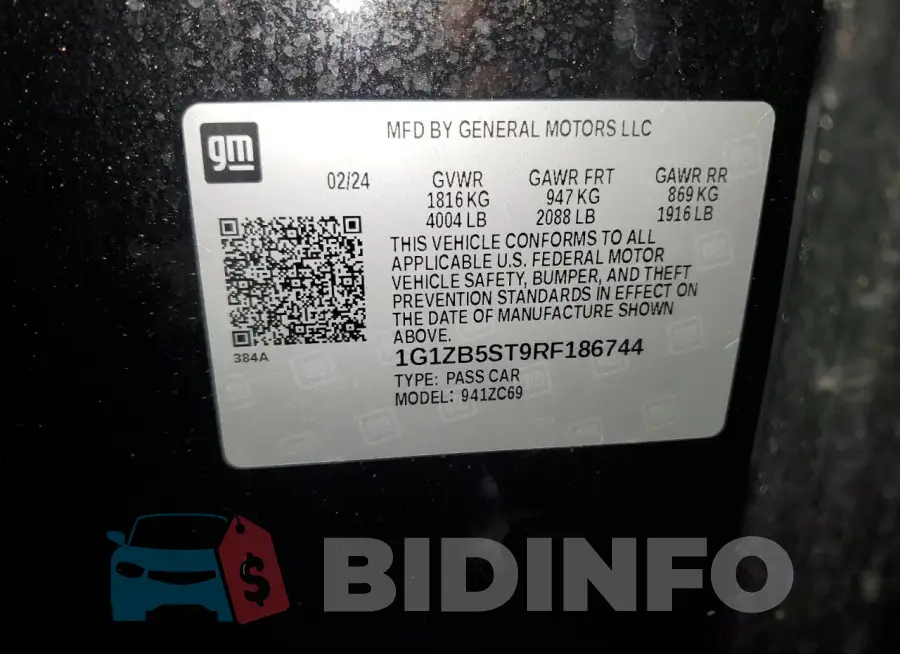 1G1ZB5ST9RF186744 Photo# 12