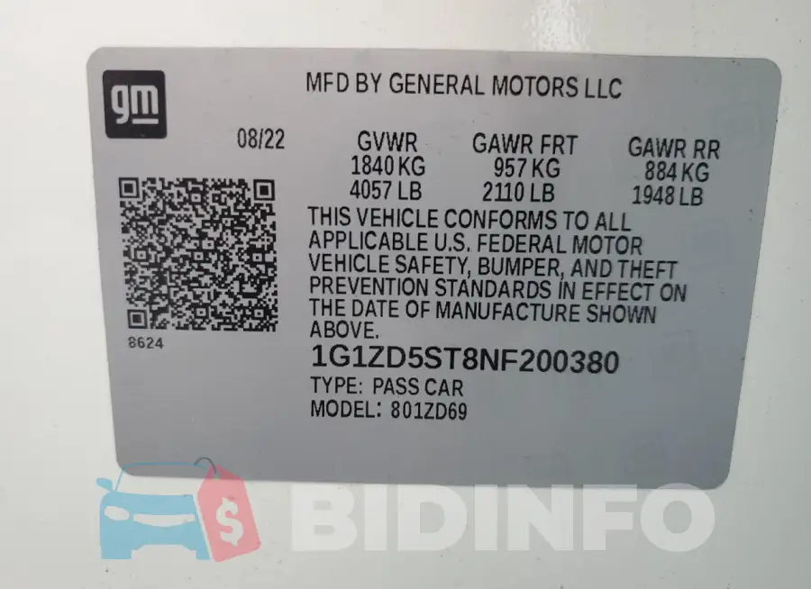 1G1ZD5ST8NF200380 Photo# 13