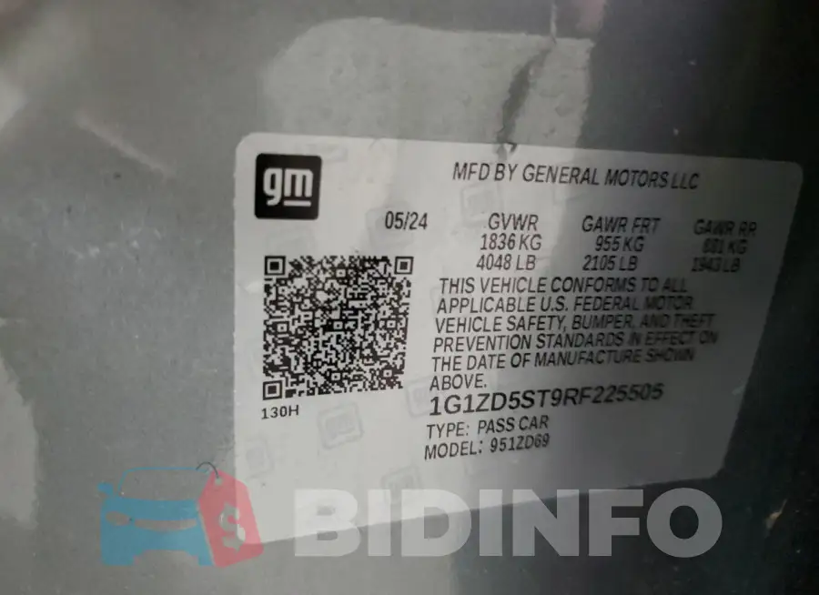 1G1ZD5ST9RF225505 Photo# 12