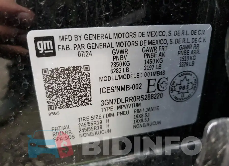 3GN7DLRR0RS288220 Photo# 14