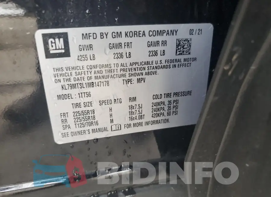KL79MTSL1MB147178 Photo# 14
