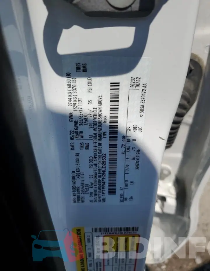 1FTER4FH2NLD29532 Photo# 13