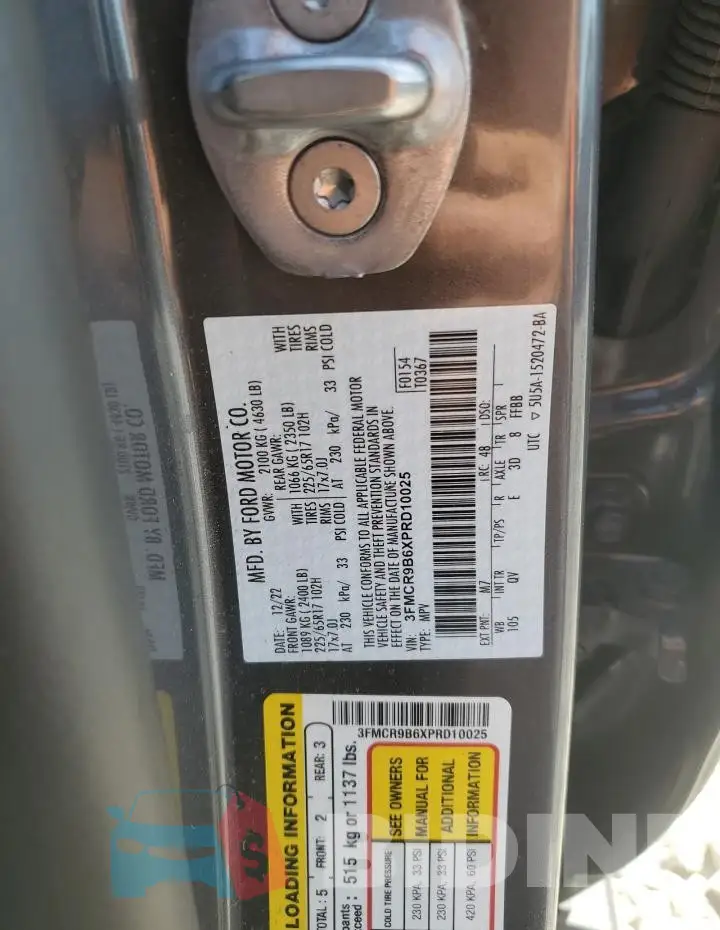 3FMCR9B6XPRD10025 Photo# 13