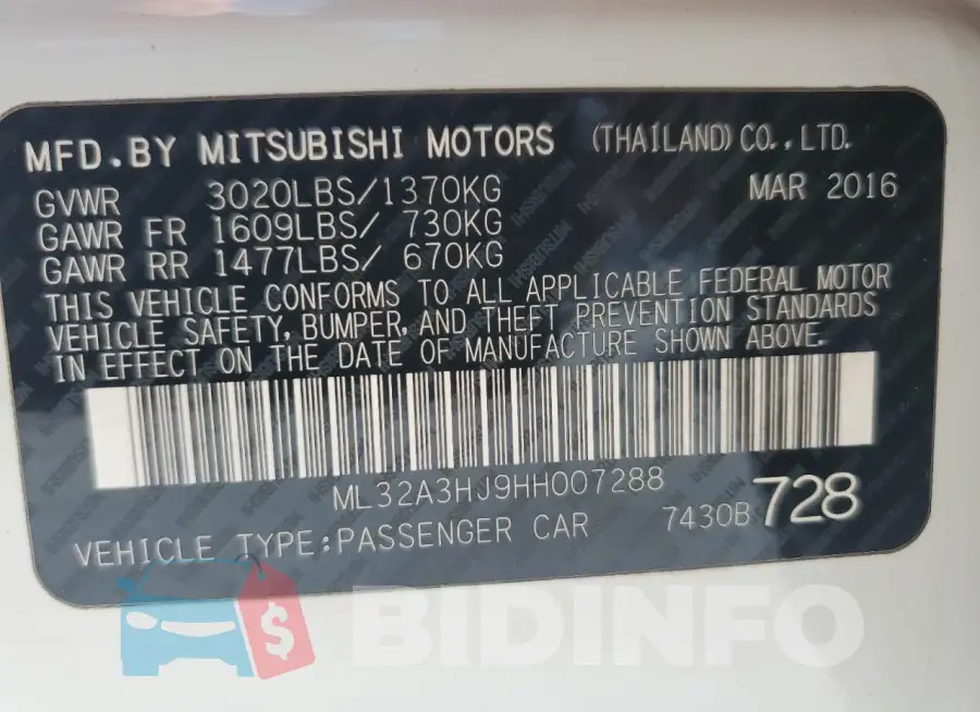 ML32A3HJ9HH007288 Photo# 12