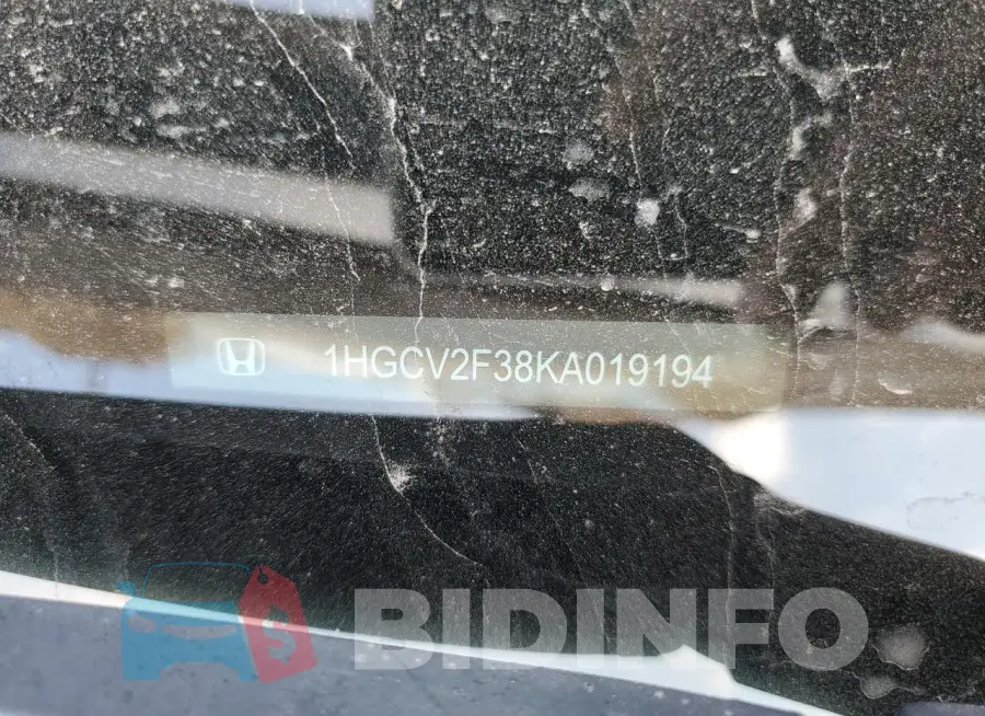1HGCV2F38KA019194 Photo# 12