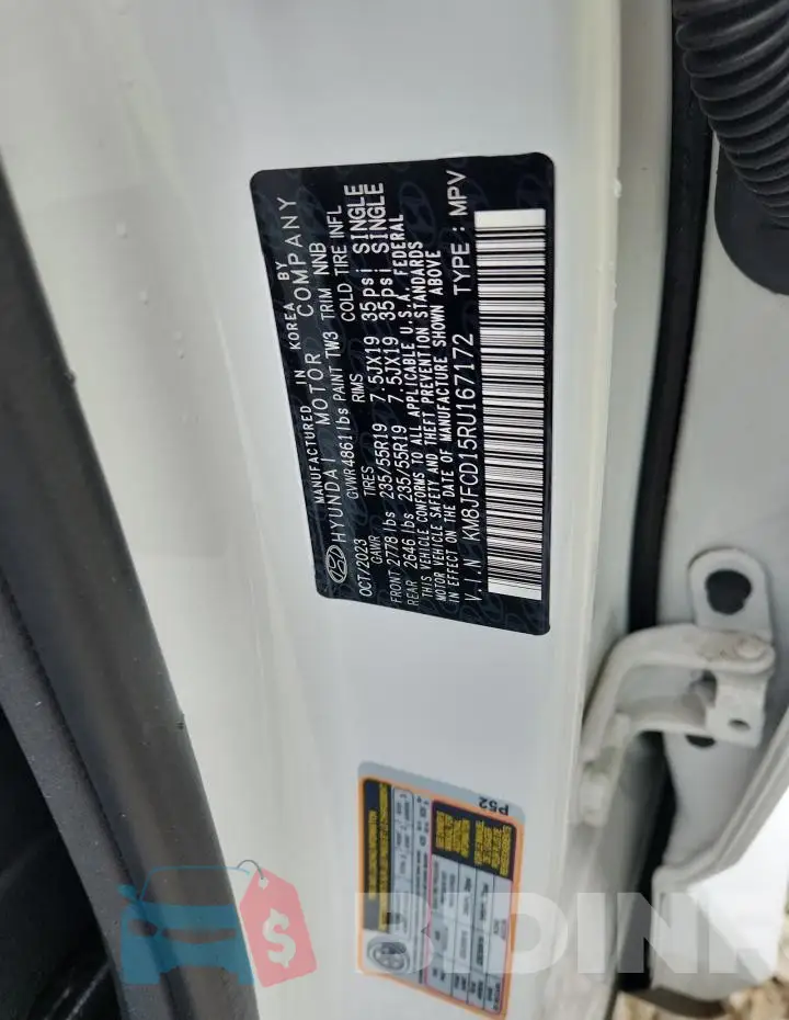 KM8JFCD15RU167172 Photo# 14