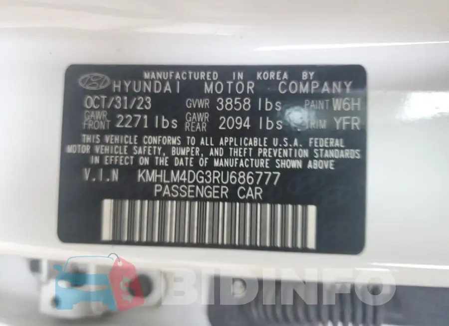 KMHLM4DG3RU686777 Photo# 12