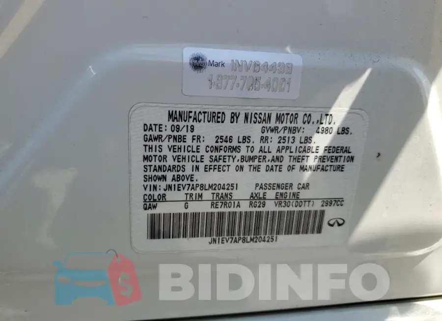 JN1EV7AP8LM204251 Photo# 12
