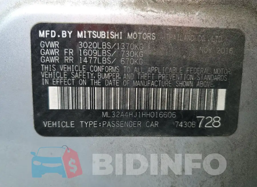 ML32A4HJ1HH016606 Photo# 13