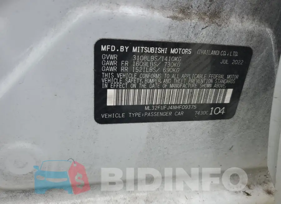ML32FUFJ4NHF09375 Photo# 12