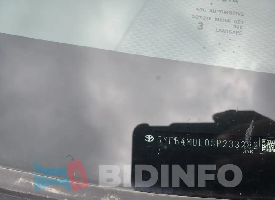 5YFB4MDE0SP233282 Photo# 12