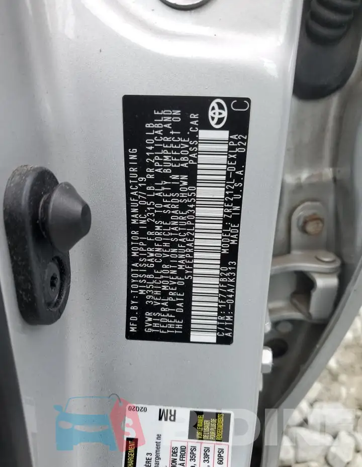 5YFEPRAE2LP034550 Photo# 12