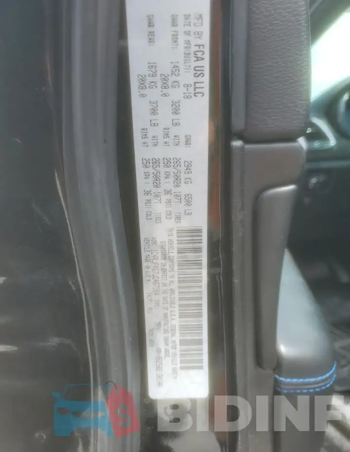 1C4RJFAG7JC467354 Photo# 13