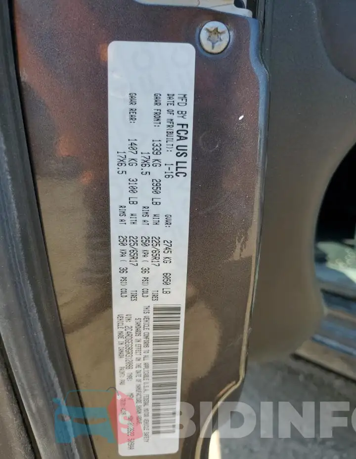 2C4RDGEG9GR312098 Photo# 14