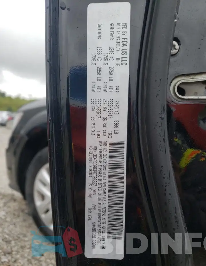 3C4PDCAB3HT520227 Photo# 13