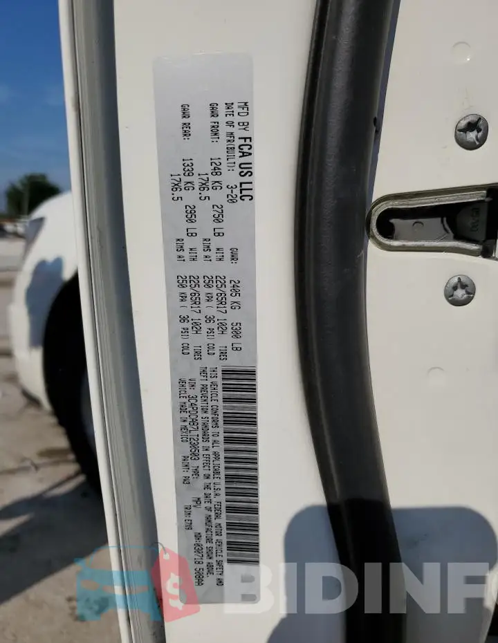 3C4PDCAB7LT230503 Photo# 13