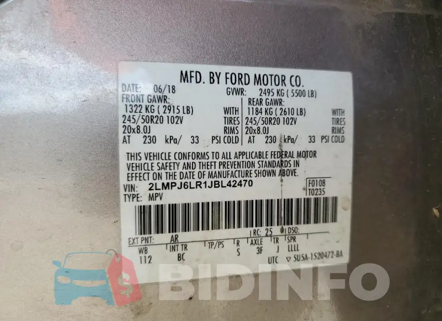 2LMPJ6LR1JBL42470 Photo# 13