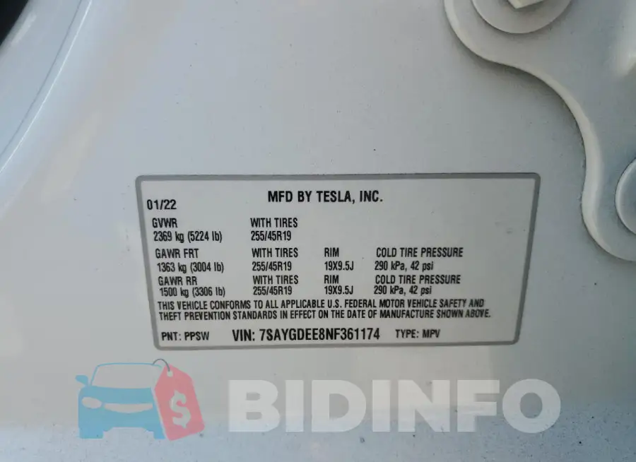 7SAYGDEE8NF361174 Photo# 13