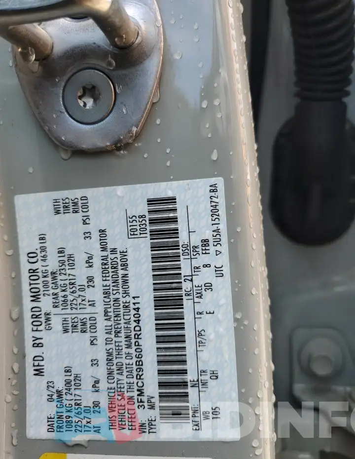 3FMCR9B60PRD40411 Photo# 14