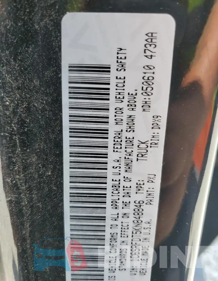 1C6SRFDT5KN848846 Photo# 13