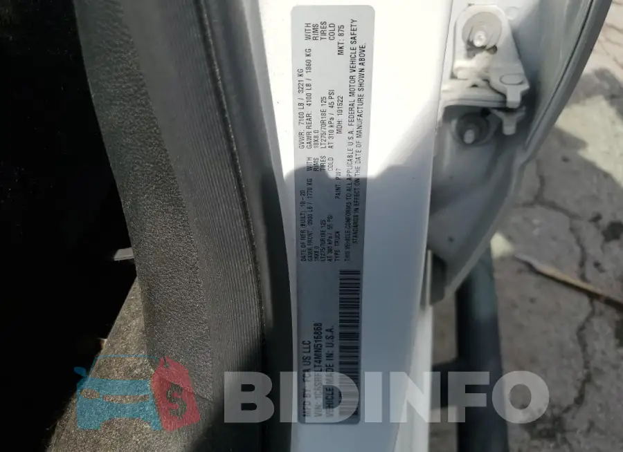 1C6SRFLT4MN516868 Photo# 12