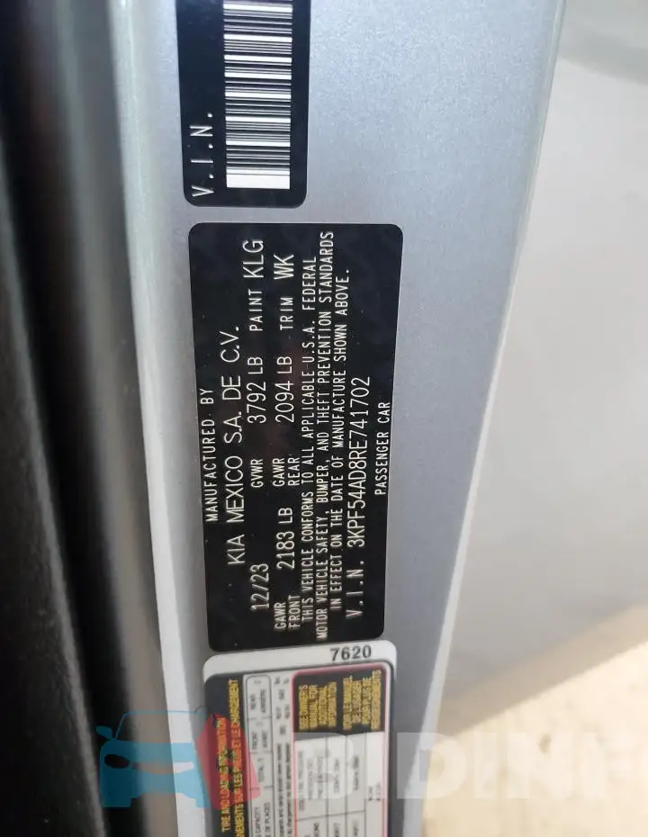 3KPF54AD8RE741702 Photo# 13