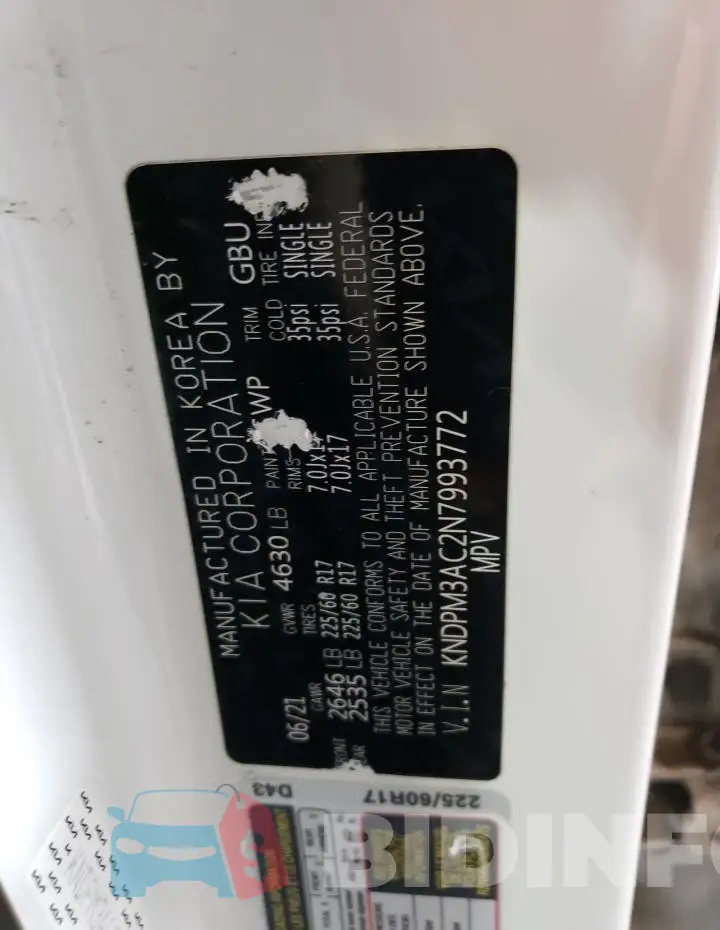KNDPM3AC2N7993772 Photo# 12