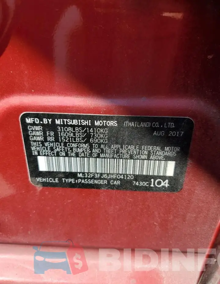 ML32F3FJ6JHF04120 Photo# 12