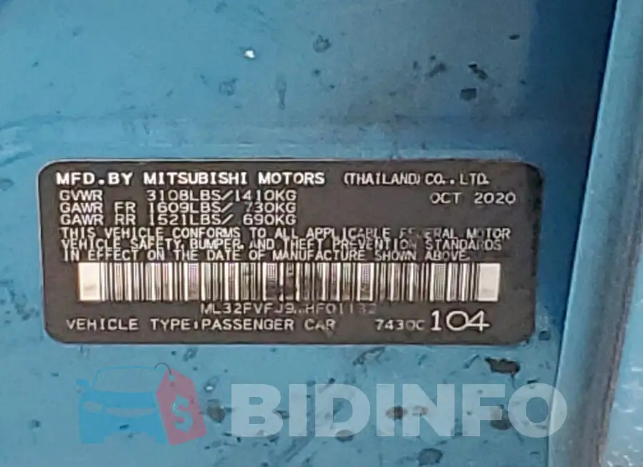 ML32FVFJ9MHF01132 Photo# 12