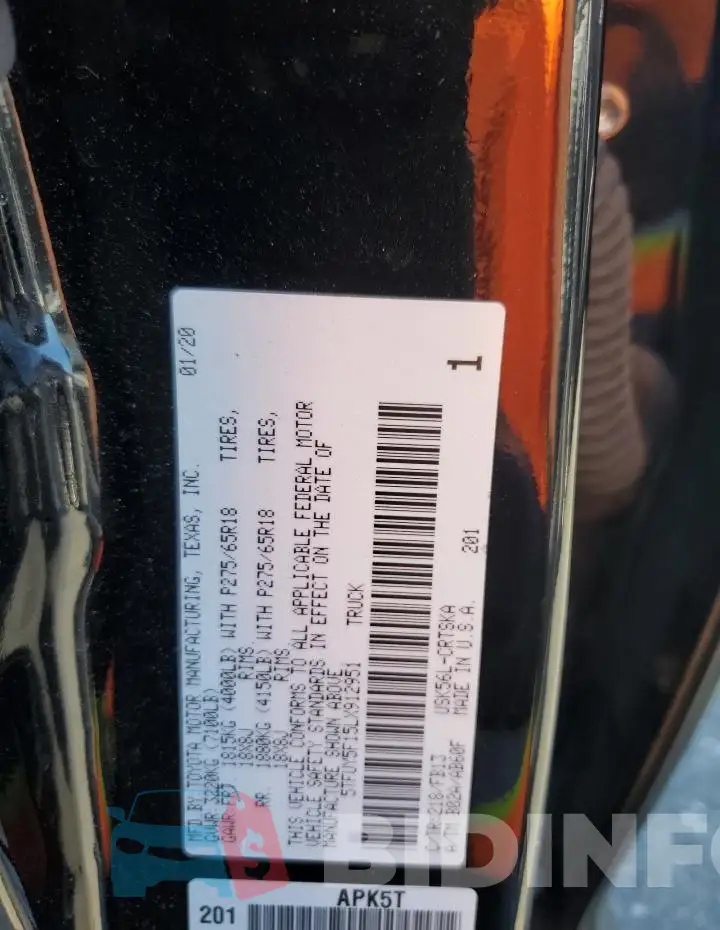 5TFUY5F15LX912951 Photo# 12
