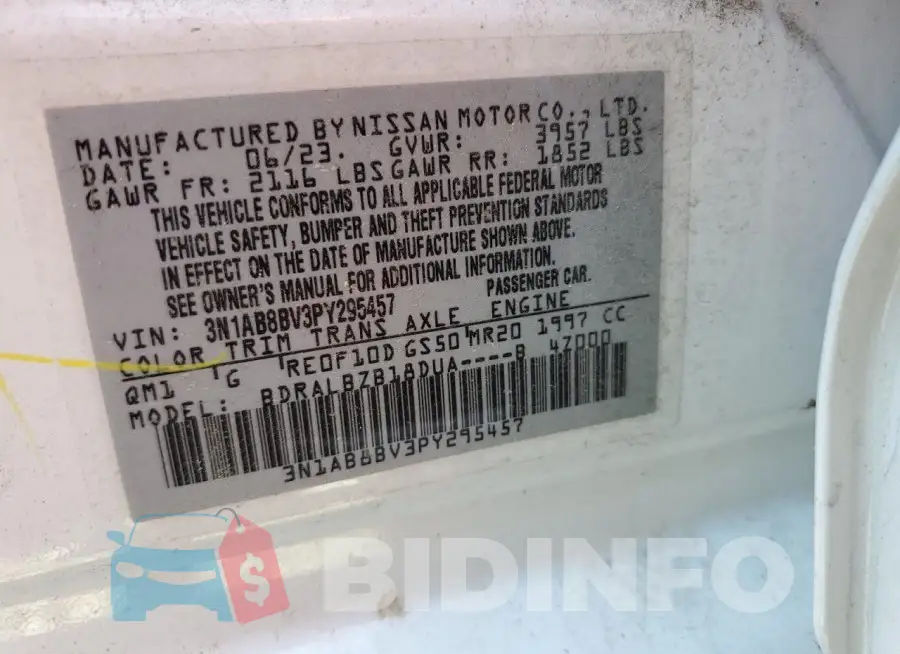 3N1AB8BV3PY295457 Photo# 12