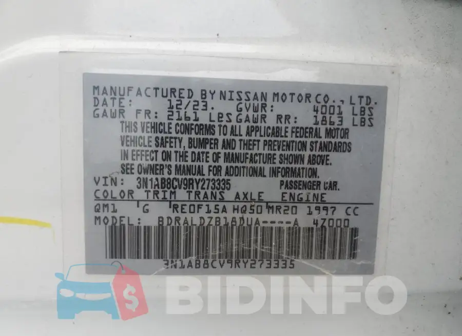 3N1AB8CV9RY273335 Photo# 12
