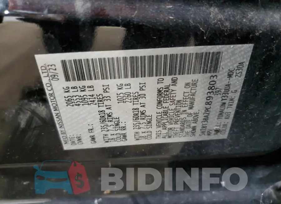 5N1BT3BA2PC893803 Photo# 13