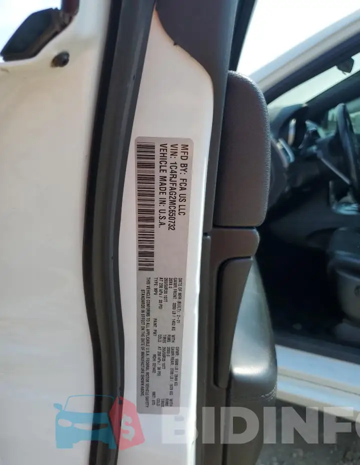 1C4RJFAG2MC650732 Photo# 13