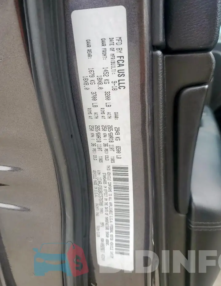 1C4RJFBG6KC579708 Photo# 13