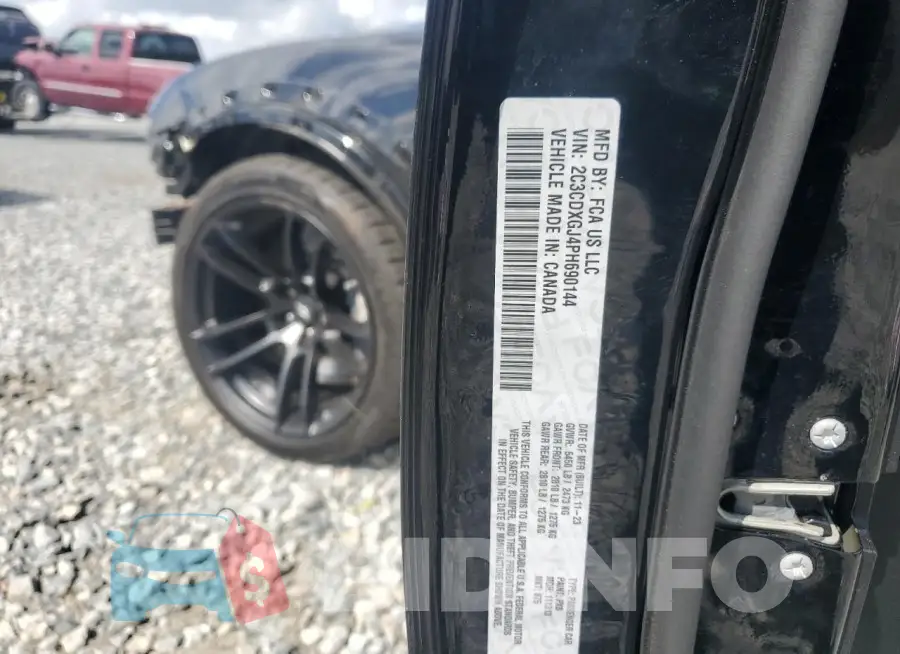2C3CDXGJ4PH690144 Photo# 13