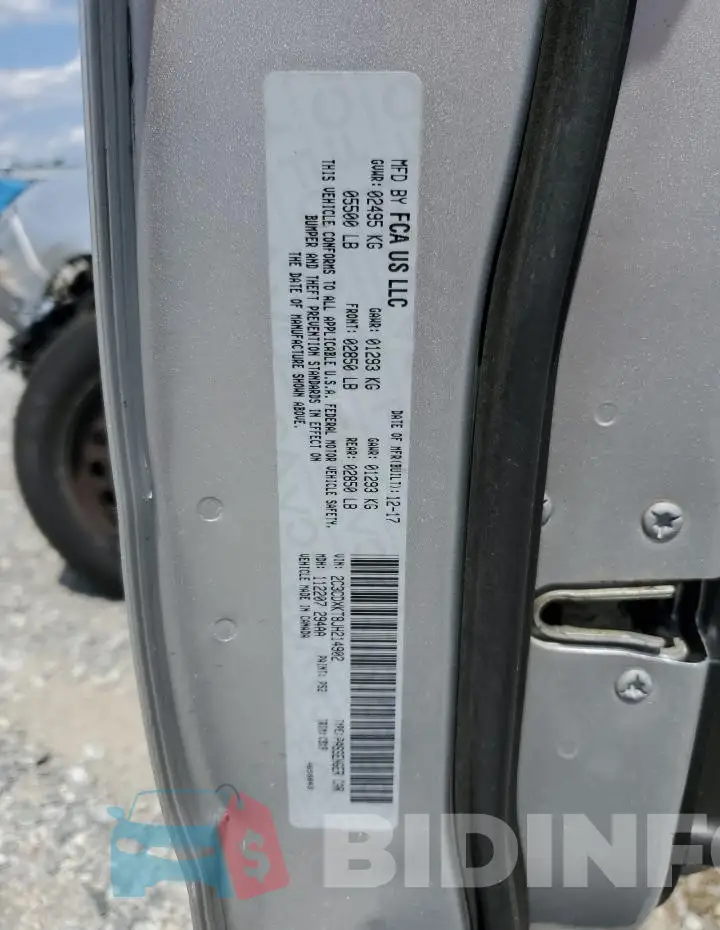 2C3CDXKT8JH214902 Photo# 13