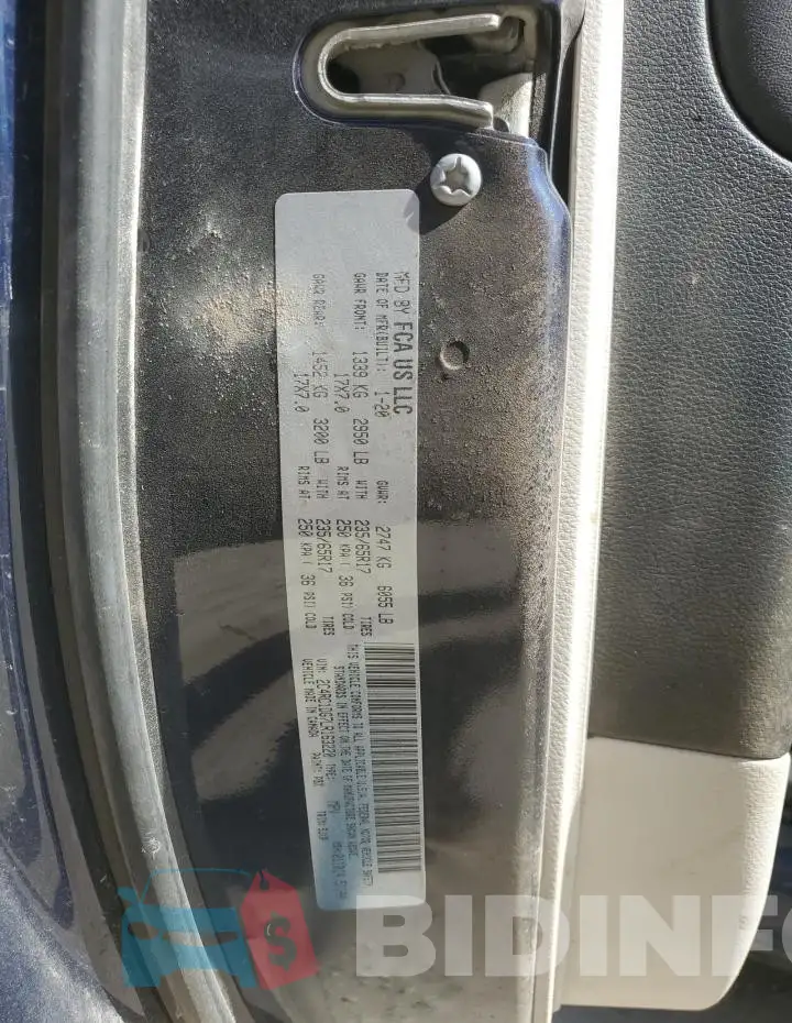 2C4RC1DG7LR163220 Photo# 13