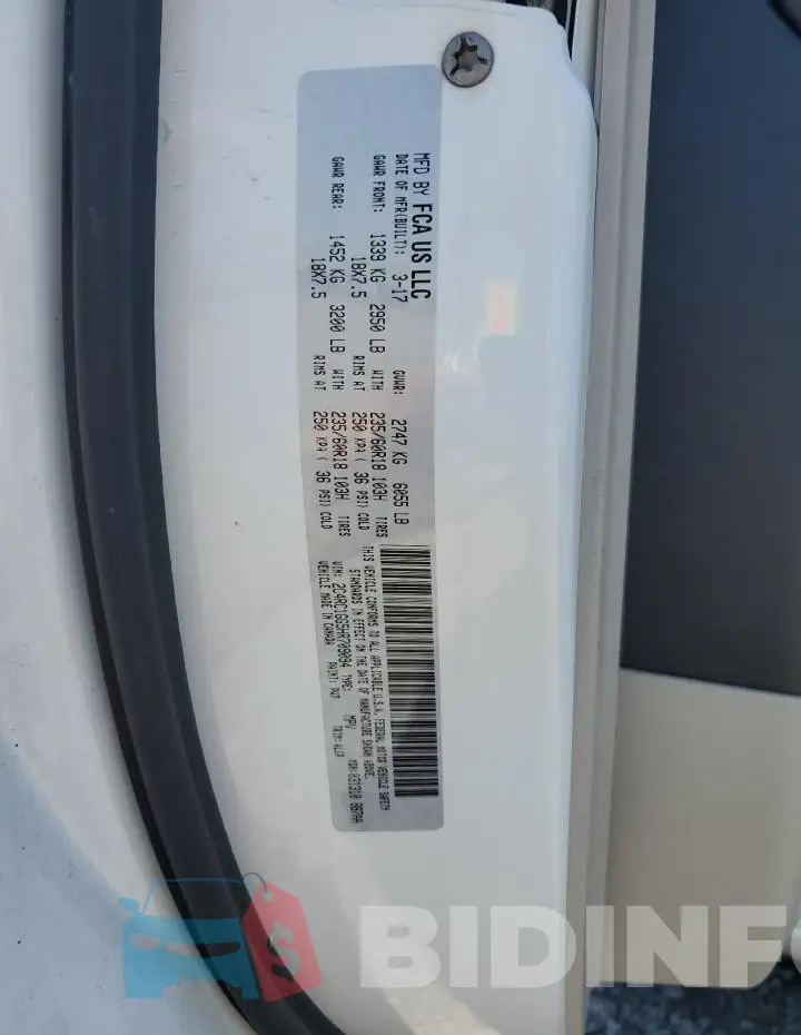 2C4RC1GG5HR709094 Photo# 13
