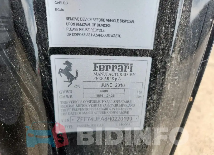 ZFF74UFA8H0220199 Photo# 12