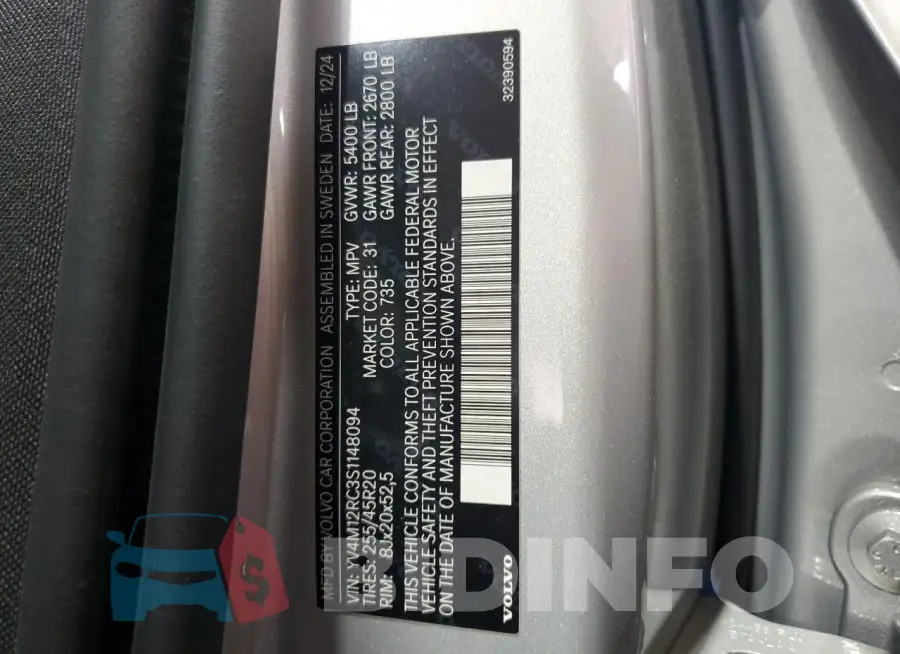 YV4M12RC3S1148094 Photo# 14