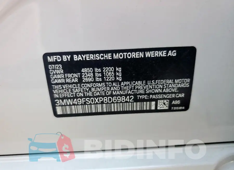 3MW49FS0XP8D69842 Photo# 12