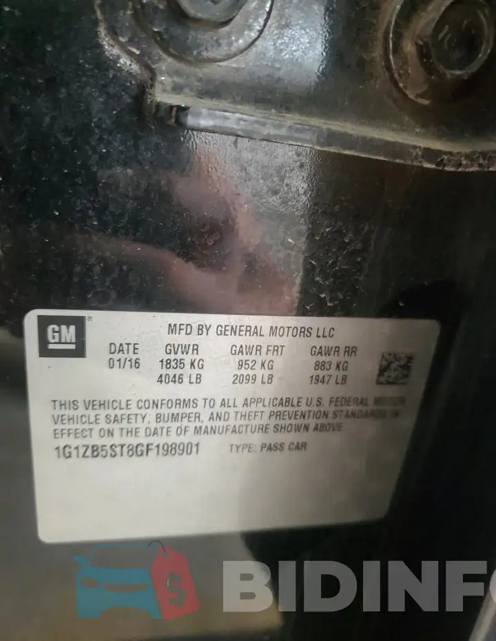 1G1ZB5ST8GF198901 Photo# 12