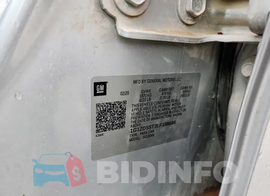 1G1ZD5ST3LF108686 Photo# 12