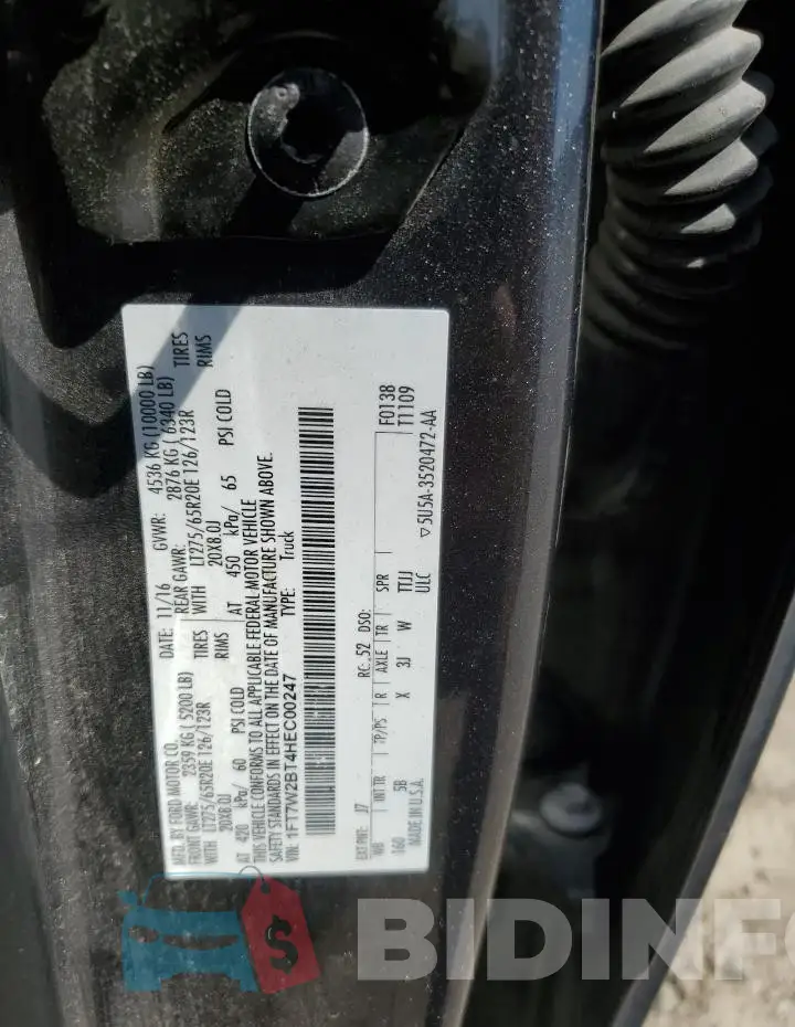 1FT7W2BT4HEC00247 Photo# 12
