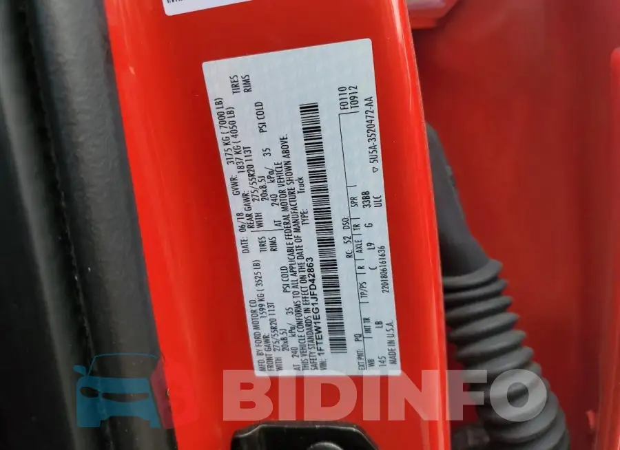 1FTEW1EG1JFD42863 Photo# 12