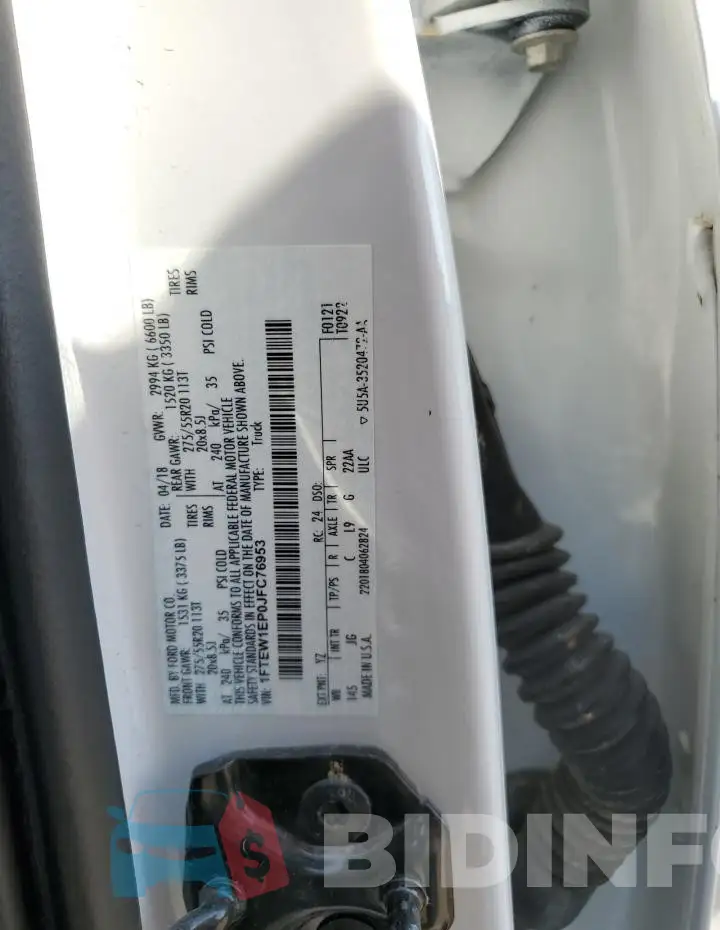 1FTEW1EP0JFC76953 Photo# 12