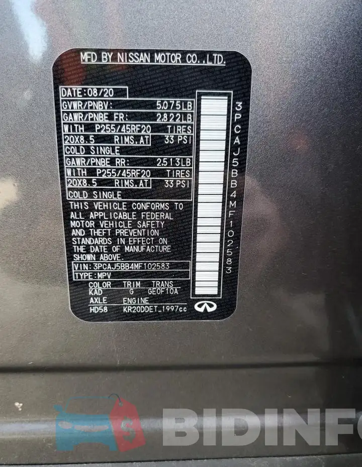 3PCAJ5BB4MF102583 Photo# 14